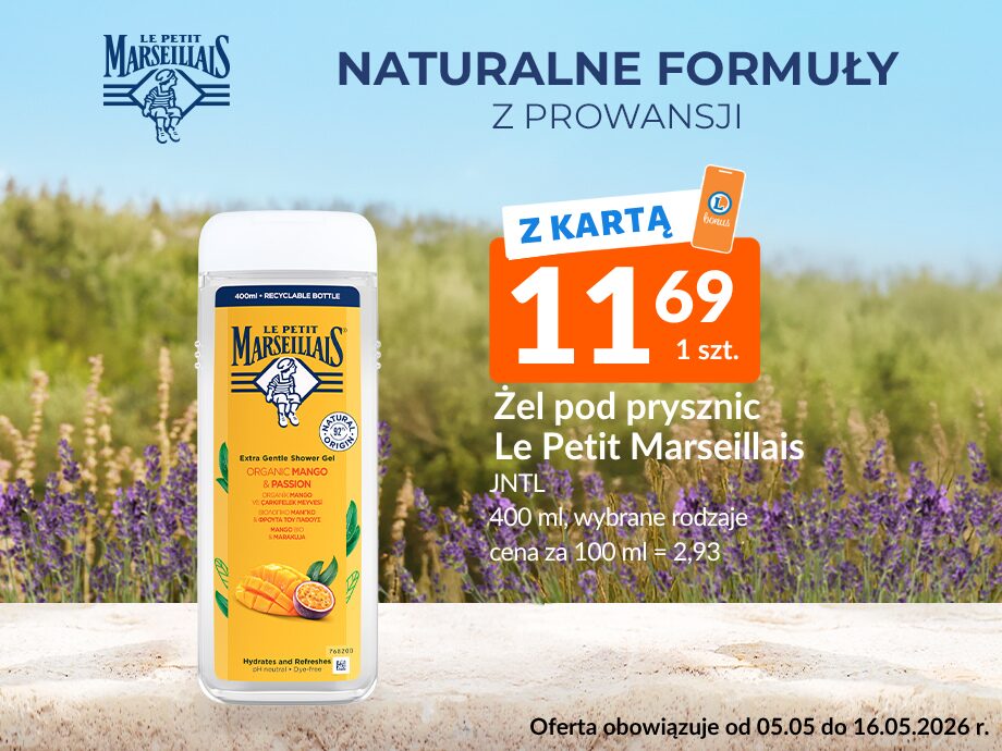zel pod prysznic
