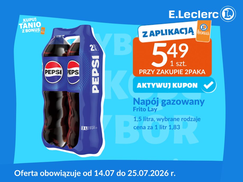 napój gazowany